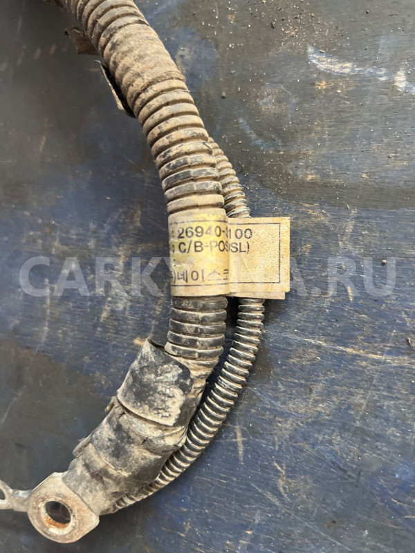 Провод аккумуляторный + SsangYong Kyron D20DT Ssang Yong Actyon оригинальный номер 2694032100