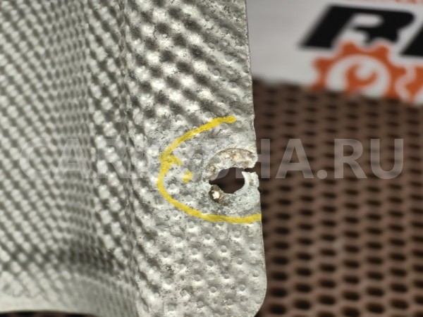 Термоэкран выхлопа BMW X1 