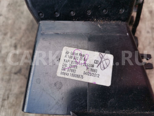 Воздуховод Mercedes-Benz M-класс W166 (2011—2015) Mercedes-Benz M-klasse оригинальный номер A1668300554