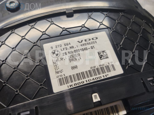 Панель приборов BMW M3 F80 (2014—2018) BMW M3 оригинальный номер 62 10 8 091 039