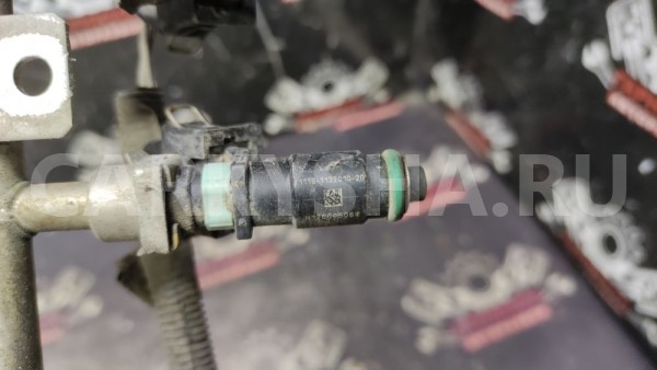 Топливная рампа с форсунками Лада 2191 Гранта ВАЗ (Lada) Granta оригинальный номер 1118114401000