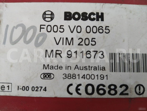Блок эммобилайзера на Mitsubishi Carisma MR911673 Mitsubishi Carisma оригинальный номер MR911673