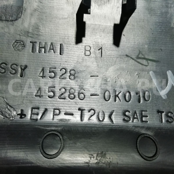 Кожух рулевой колонки Toyota Hilux VII рестайлинг (2011—2015) Toyota Hilux оригинальный номер 452860k010