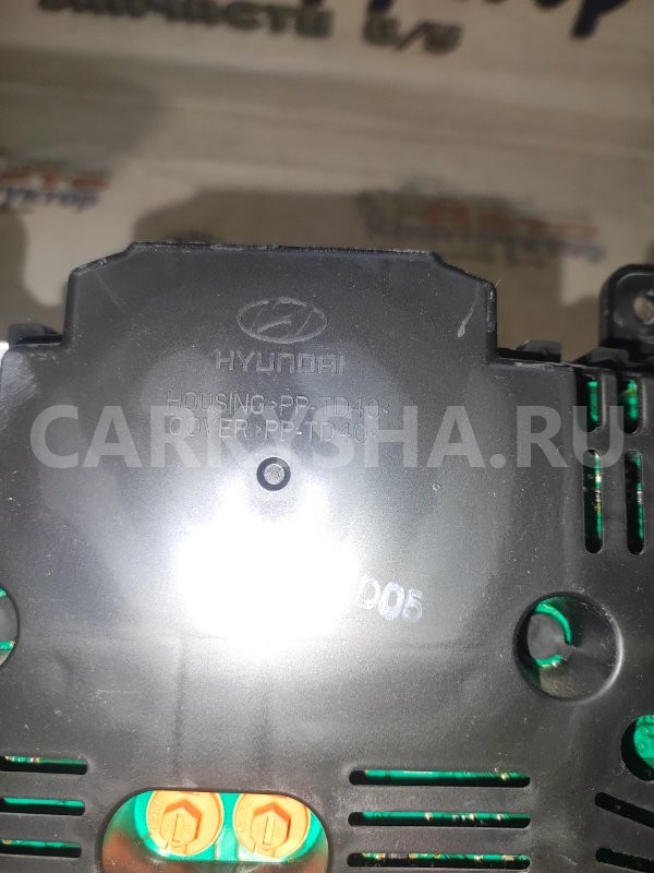 Панель приборов Hyundai Solaris 