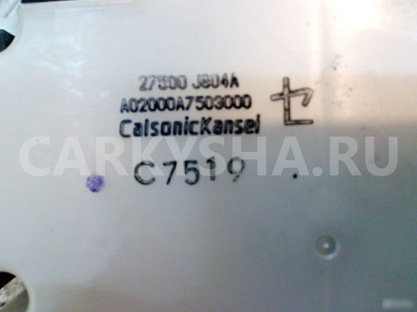 Блок управления климатом Nissan X-Trail (T31) Nissan X-Trail оригинальный номер 27500J804A