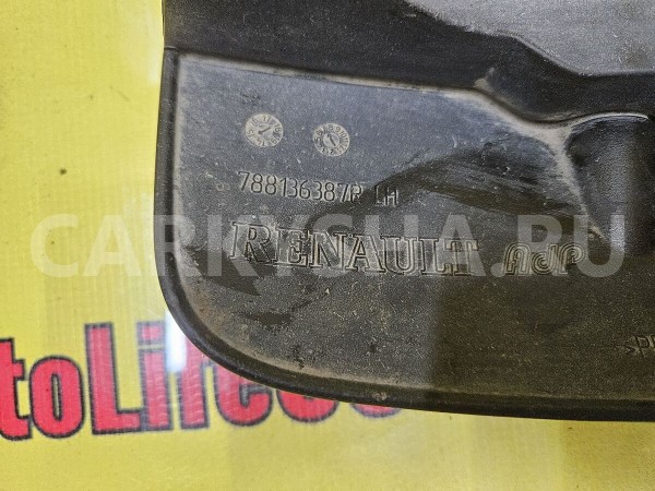 Брызговик задний левый Renault Duster 
