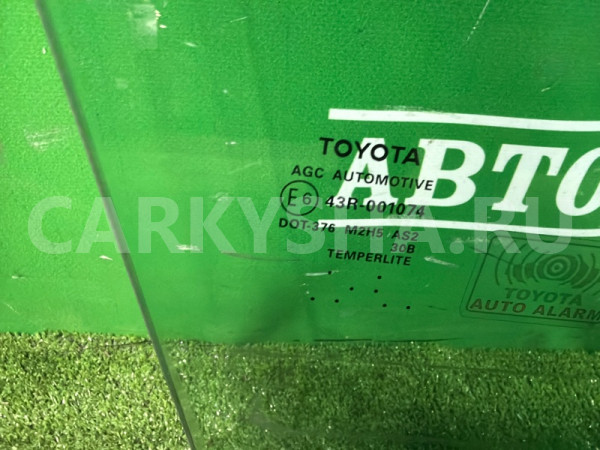 Стекло двери Toyota Highlander 2013-2019 681010E060 U50, переднее правое Toyota Highlander 