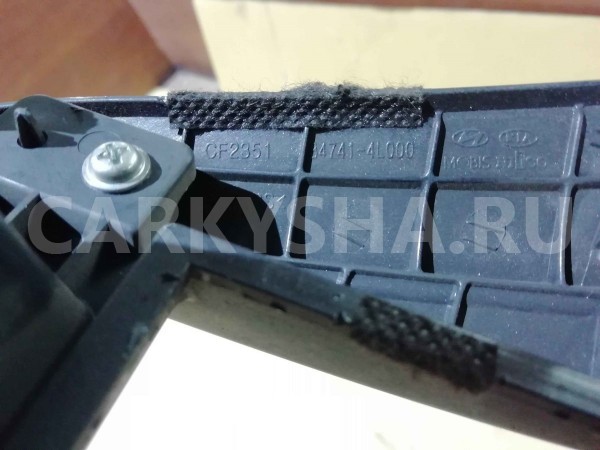 Рамка магнитолы Hyundai Solaris I (2010—2014) Hyundai Solaris оригинальный номер 847414l000