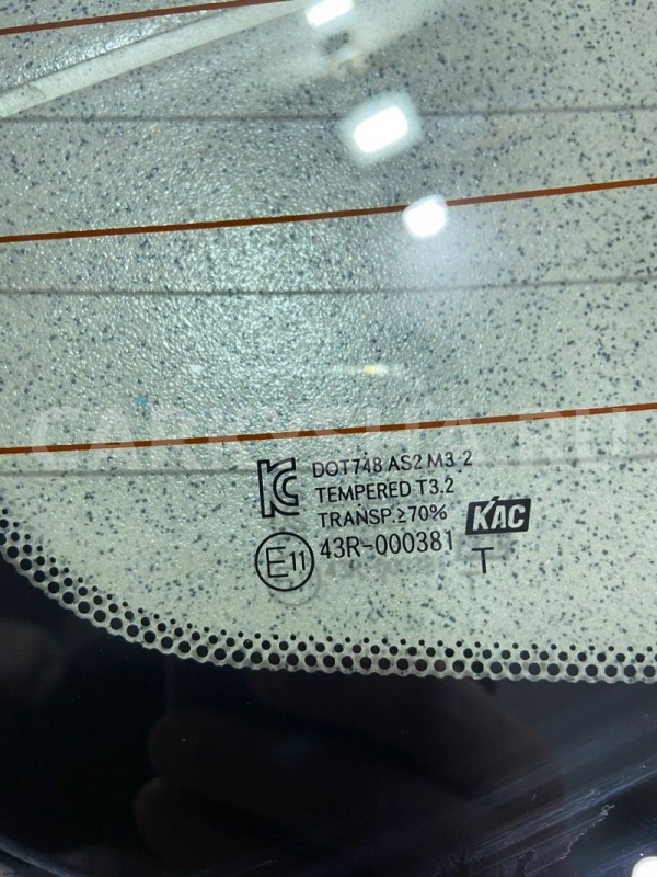 Стекло заднее (лобовое) Hyundai Solaris G4FA Hyundai Solaris оригинальный номер 43R000381