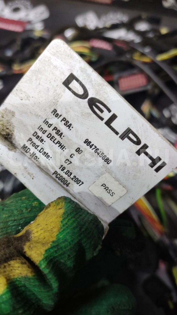 Проводка салона Ситроен Citroen C4 I  Купе Citroen C4 оригинальный номер 9663877280