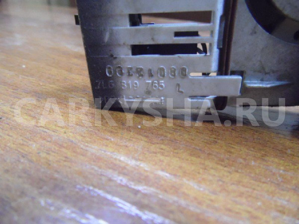 Регулятор отопителя механический Volkswagen Touareg I (2002—2006) Volkswagen Touareg оригинальный номер 7L6819765F