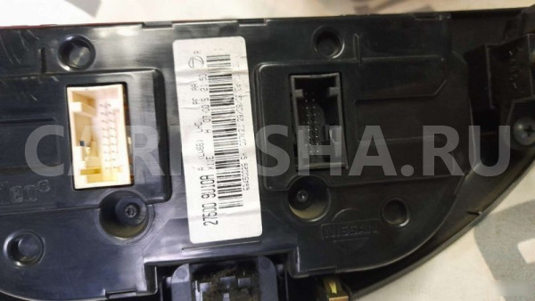 Блок управления печкой Nissan Note E11 1.6 2006 Nissan Note оригинальный номер 275109U00B