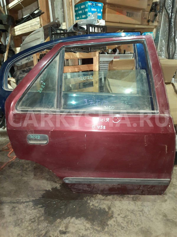 Дверь задняя правая Skoda Felicia 1998-2001 Skoda Felicia оригинальный номер 6U0833052A