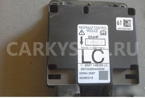 Блок управления подушками безопасности форд фьюж Ford Fusion оригинальный номер 6S6T14B056LC