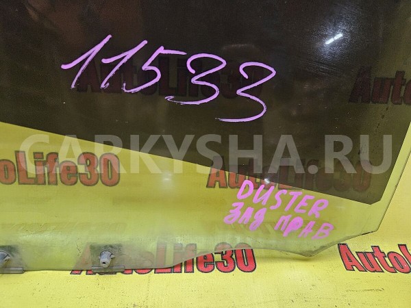 Стекло двери задней правой Renault Duster 