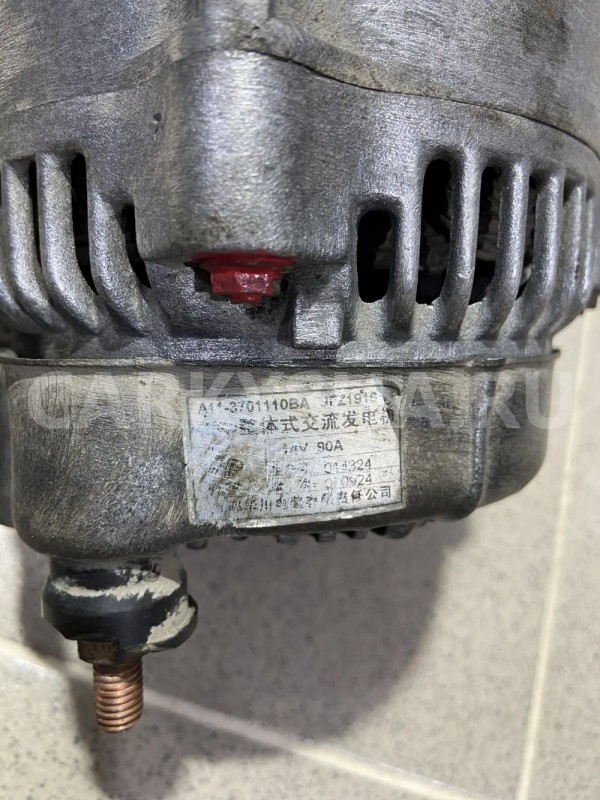 Генератор Chery Amulet (A15) SQR480E Chery Amulet (A15) оригинальный номер A113701110BA