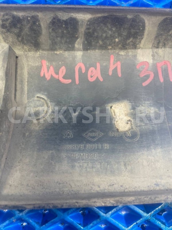 Молдинг двери Renault Megane III (2008—2014) Renault 14 оригинальный номер 828760011r