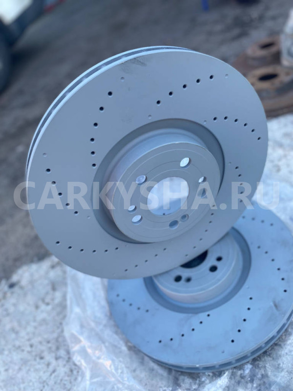 Диск тормозной передний Mercedes GLE V167 Mercedes-Benz GLE оригинальный номер A1674211101