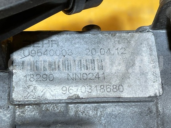 Радиатор системы EGR Jaguar XF I рестайлинг (2011—2015) Jaguar XF оригинальный номер C2S52102