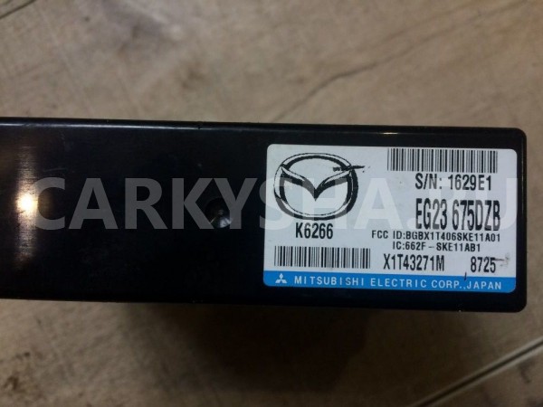 Блок управления бесключевым доступом Mazda CX-7 I Mazda 2 оригинальный номер EG23675DZB