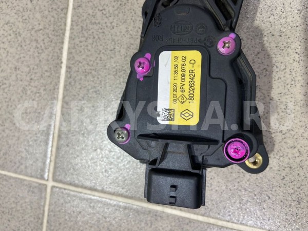 Педаль газа LADA Largus 2020 ВАЗ (Lada) Largus оригинальный номер 180026342R