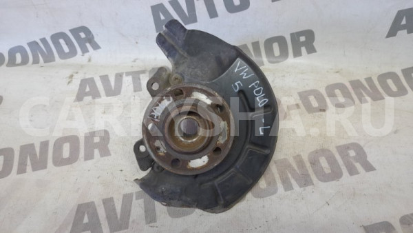 Кулак поворотный передний левый Volkswagen Polo 5 Volkswagen Polo оригинальный номер 6RU407255A