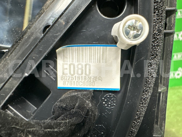 Зеркало Kia Sorento 2014-2020 87610C6080, левое Kia Sorento 