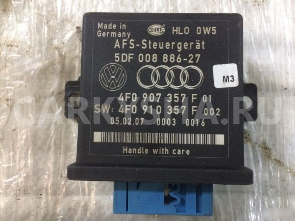 Блок управления фарами audi Q7 4L ауди ку 7 Audi 200 оригинальный номер 4F0907357F