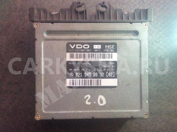 ECU MGS Mercedes-Benz E-klasse II (W210, S210) Рестайлинг Седан оригинальный номер A0215459932 A 021 545 99 32