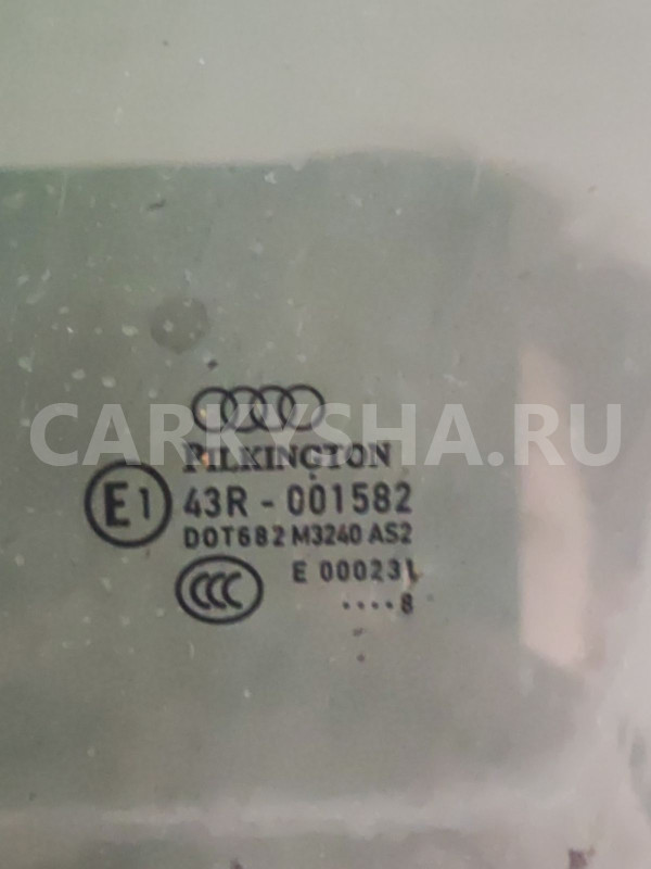 Стекло передней левой двери  Audi Q7 4L Audi 200 оригинальный номер 43R001582