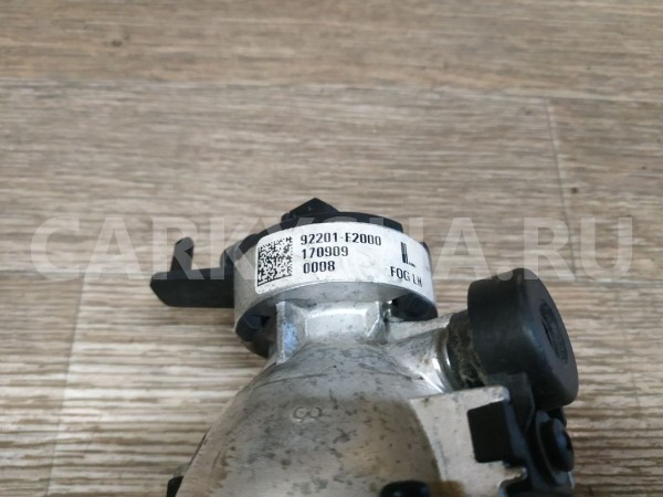 Фара противотуманная левая Hyundai Elantra оригинальный номер 92201F2000