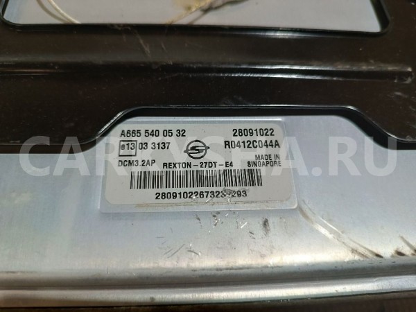 Блок управления двигателем Ssang Yong Rexton 