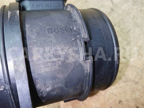 Название детали ДМРВ Модель Ssang Yong Actyon New Ssang Yong Actyon оригинальный номер 67109-40048