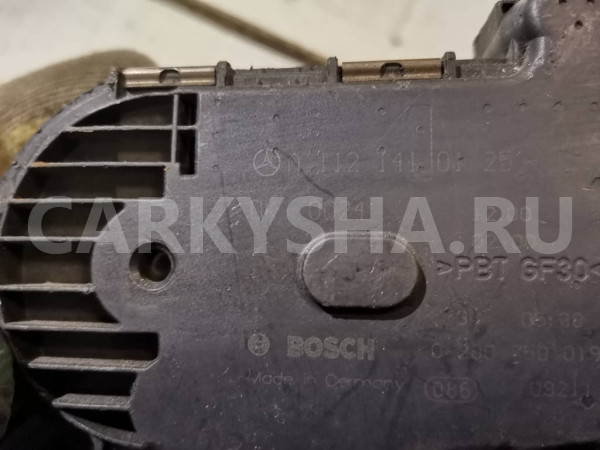 Заслонка дроссельная A1121410125 Mercedes-Benz S-Class W220 M112 Mercedes-Benz S-klasse оригинальный номер A1121410125