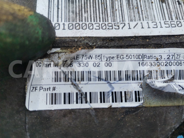 Редуктор передний Mercedes-Benz M-класс W166 3,27 Mercedes-Benz M-klasse оригинальный номер A1663300200