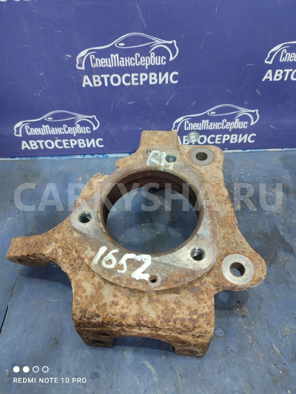 Кулак поворотный правый SsangYong Kyron Actyon 1 Ssang Yong Actyon оригинальный номер 4121109007