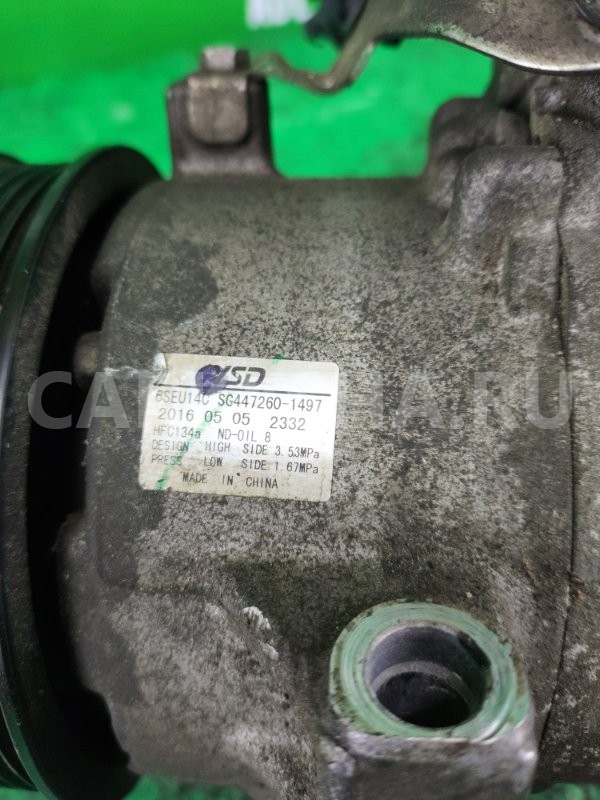 Компрессор кондиционера Toyota Avensis 2 2003-2009 4472601497 1ZZ-FE Toyota Avensis 