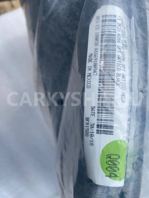 Обшивка спинки левого сиденья Mercedes ML W166 Mercedes-Benz M-klasse оригинальный номер A1669100947