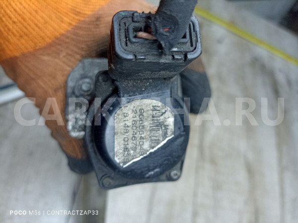 Клапан егр EGR  Citroen Peugeot 1.6 9HX(DV6ated4) Peugeot 207 оригинальный номер 96856440480