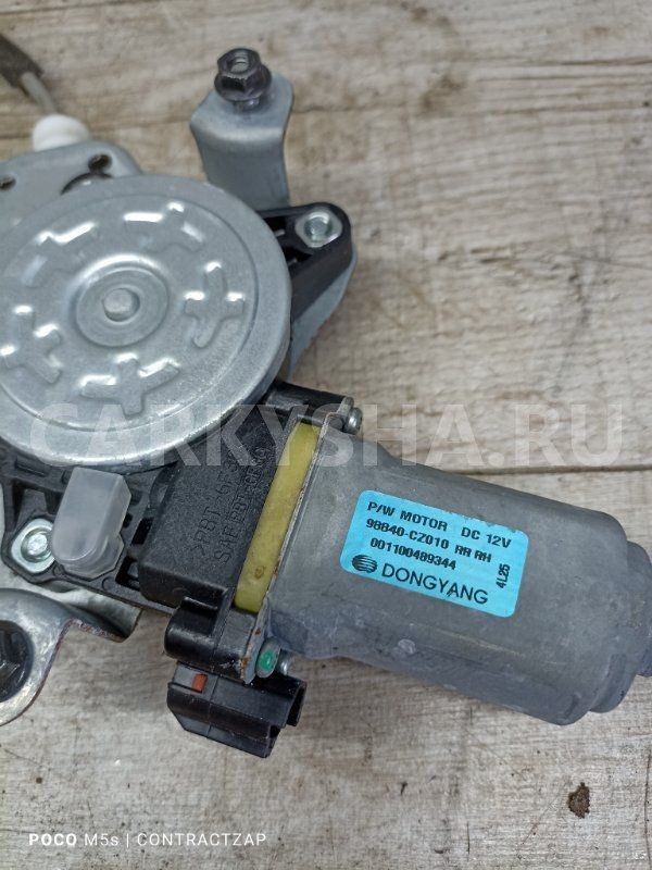 Стеклоподъемник RR SsangYong Actyon 2 new Ssang Yong Actyon оригинальный номер 98840cz010