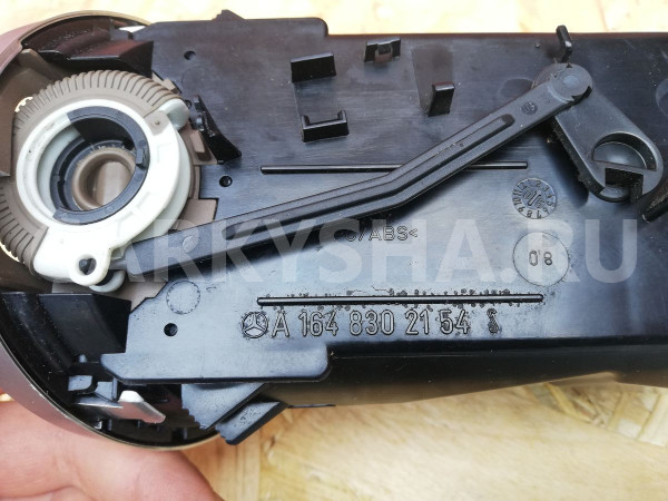 Воздуховод торпедо центральный Mercedes ML GL W164 Mercedes-Benz M-klasse оригинальный номер A1648302054
