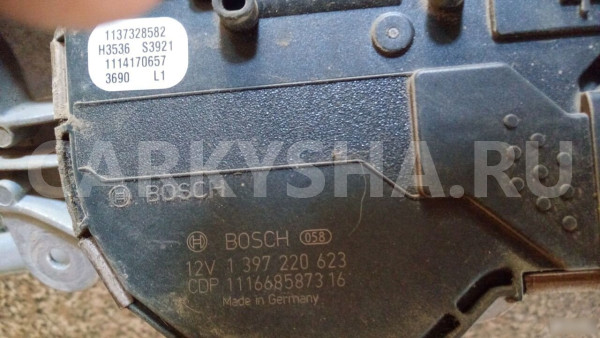 Моторчик стеклоочистителя передний Опель Астра Дже Opel Astra оригинальный номер 1397220623