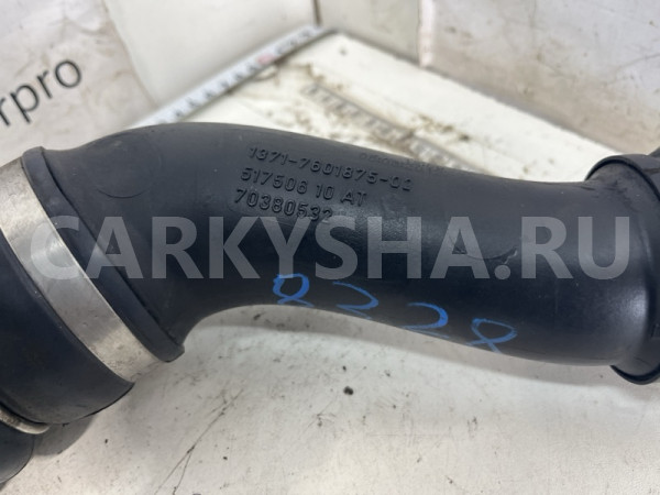 Патрубок интеркулера BMW X3 F25 04.2012 13717601875 SAV N55 BMW X3 