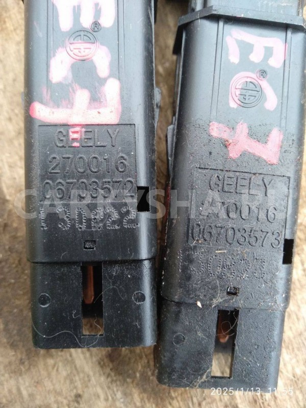 Кнопка подогрева сидений Geely Emgrand EC7 I (2009—2016) Geely Emgrand EC7 оригинальный номер 06703572, 06703573