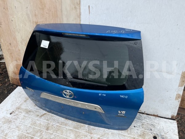 Крышка багажника Toyota Highlander 2 2007-2013 6700548410 U40 Toyota Highlander 