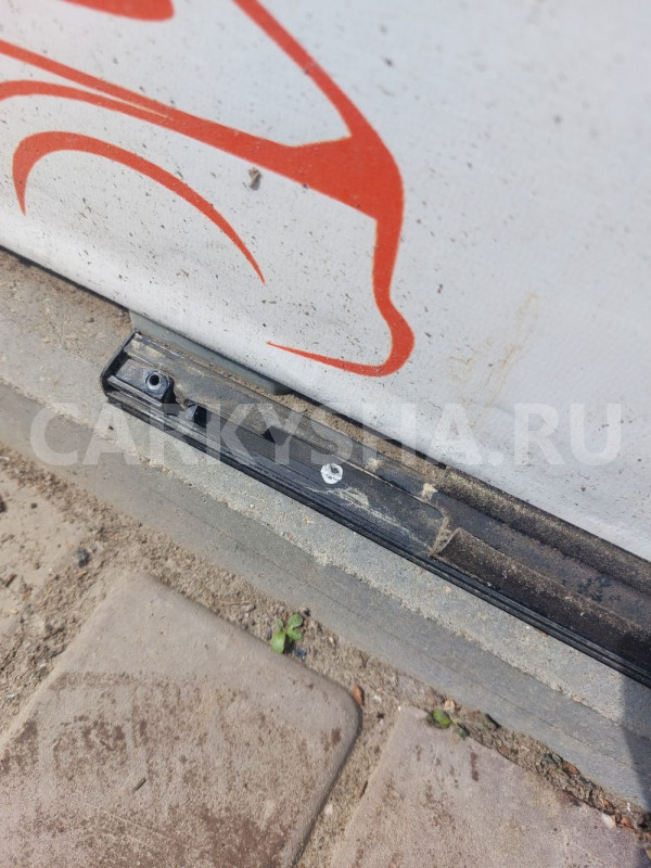 Молдинг стекла двери зад прав Chevrolet Aveo T 250 Chevrolet Aveo