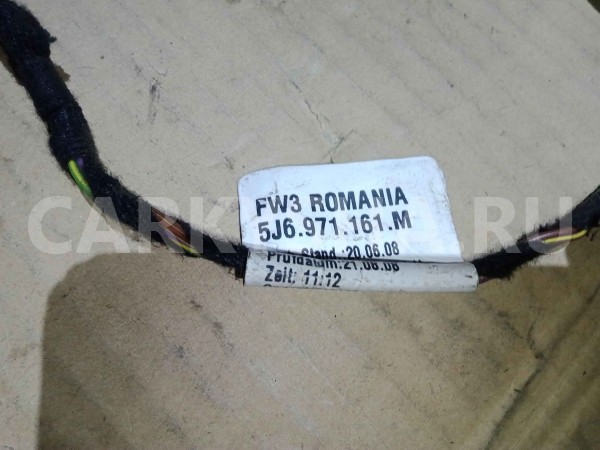Проводка двери Skoda Fabia II (2007—2010) Skoda Fabia оригинальный номер 5j6971161m