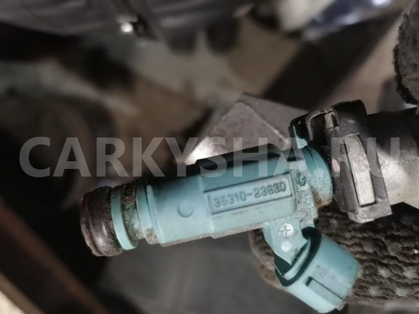 Рампа топливная Hyundai Sonata EF Kia Rio оригинальный номер 3531037150