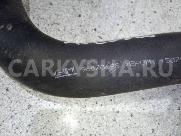 Патрубок радиатора Chevrolet Aveo II (2011—2020) Chevrolet Aveo оригинальный номер 96870498