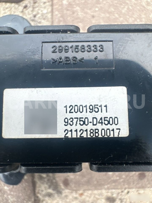 Кнопки Kia Optima 4 JF Kia Optima оригинальный номер 93750D4500
